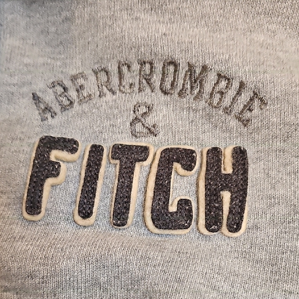 Vintage Abercrombie & Fitch Gray Button Pullover Sweater Size Small - Picture 10 of 15